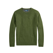 Pullover Lambswool Uomo Classic Olive Heather 710876714 017 CLASSIC OLIVE HEATHER POLO RALPH LAUREN 