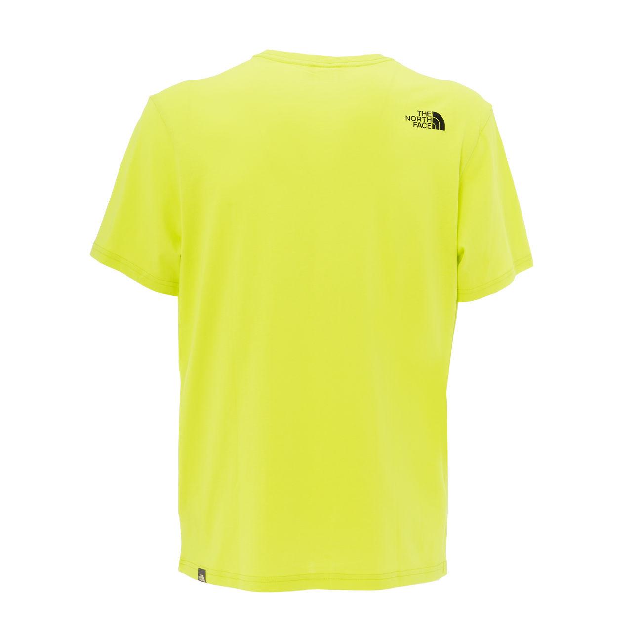 T-Shirt Easy Con Logo Stampato Uomo Sulphur Spring Green NF0A2TX3 JE31SULPHURSPRINGGREEN THE NORTH FACE 
