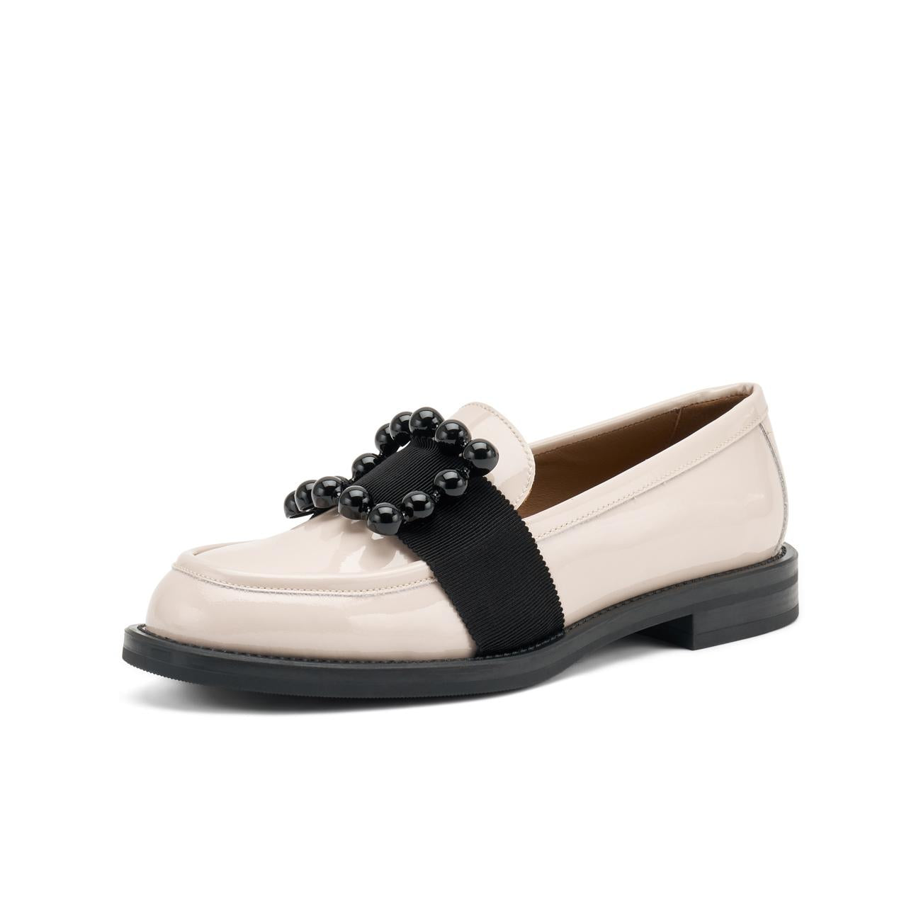 Mocassini In Vernice Con Accessorio Donna Cipria 90S3 CIPRIA FRAU 