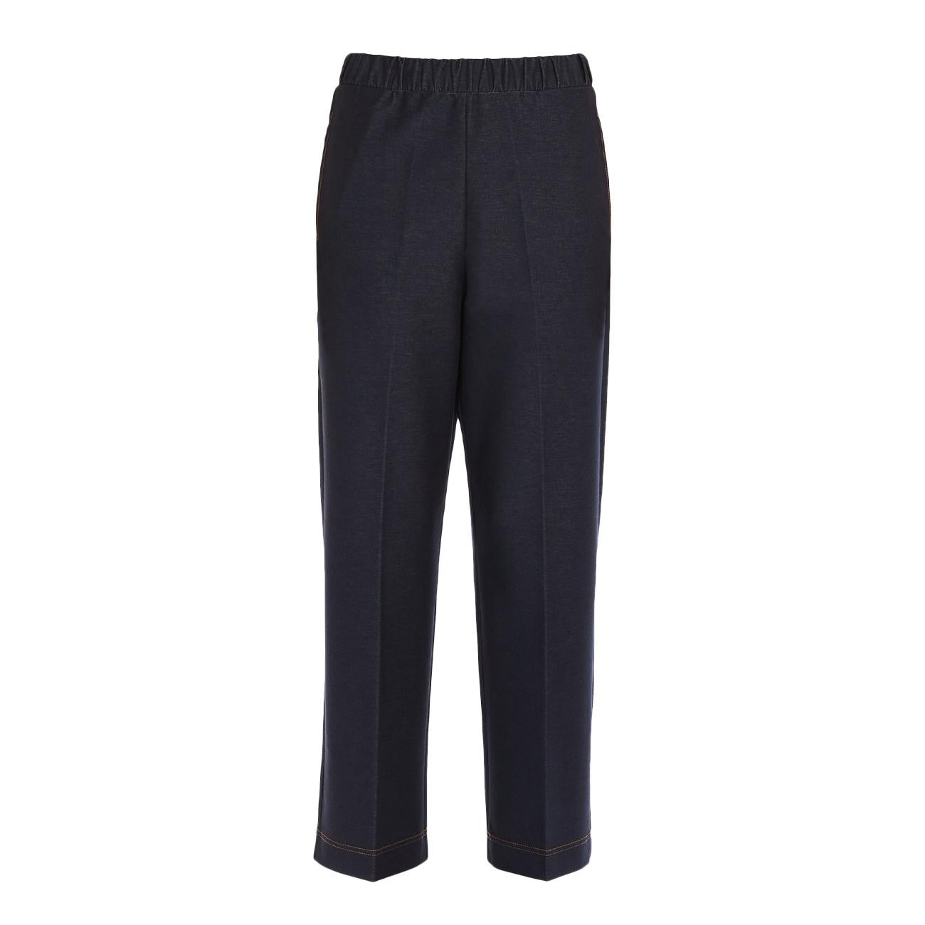 Pantalone Ballata Donna Blu Denim BALLATA 2416781108600 004 BLU DENIM MAX MARA LEISURE 