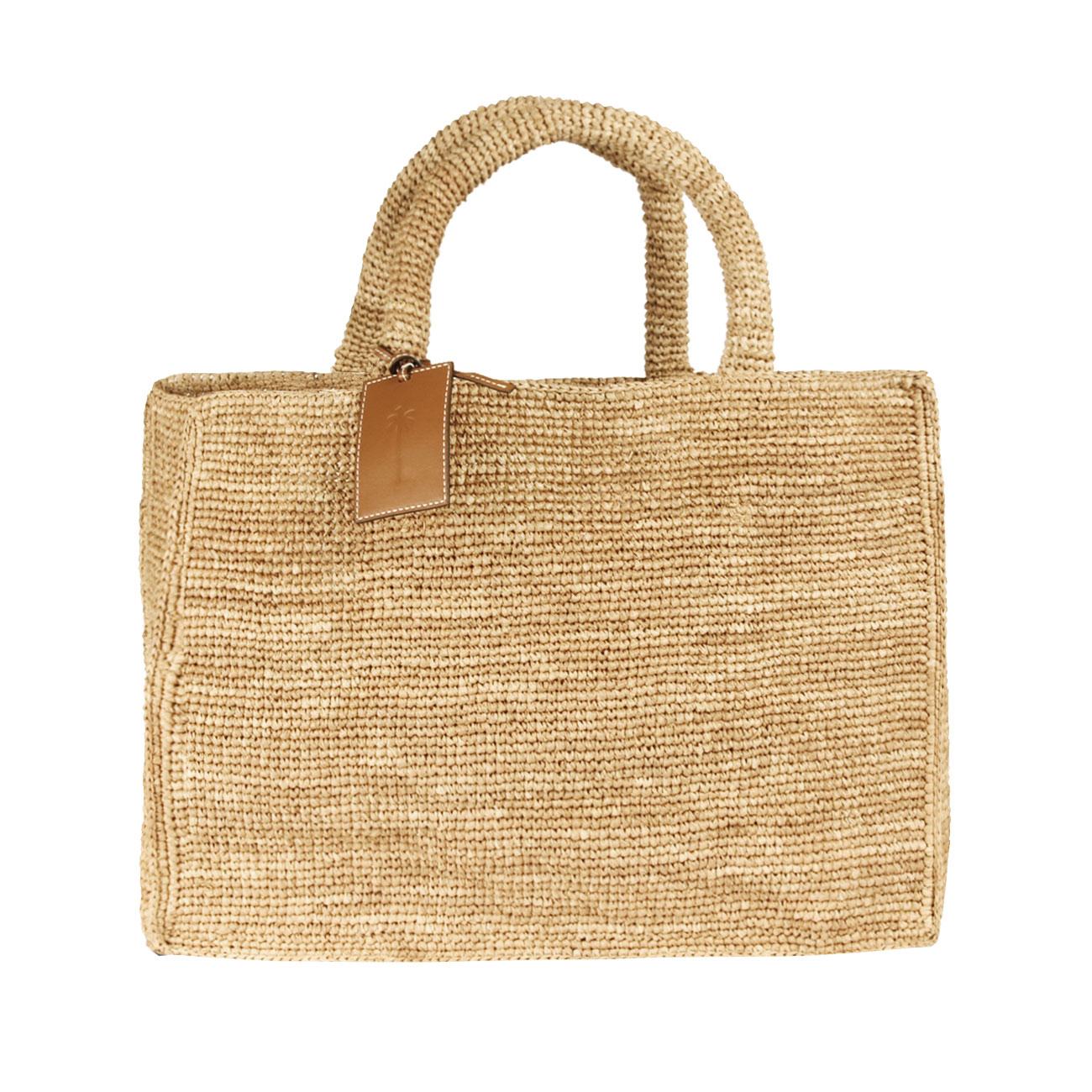 Borsa Sunset In Rafia V22ABBAG0000U TAN MANEBI 