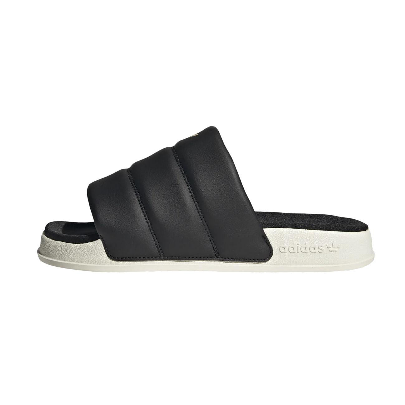 Ciabatte Adilette Essential Donna Nero Bianco FZ6162 CBLACK/OWHITE/GOLDMT ADIDAS 