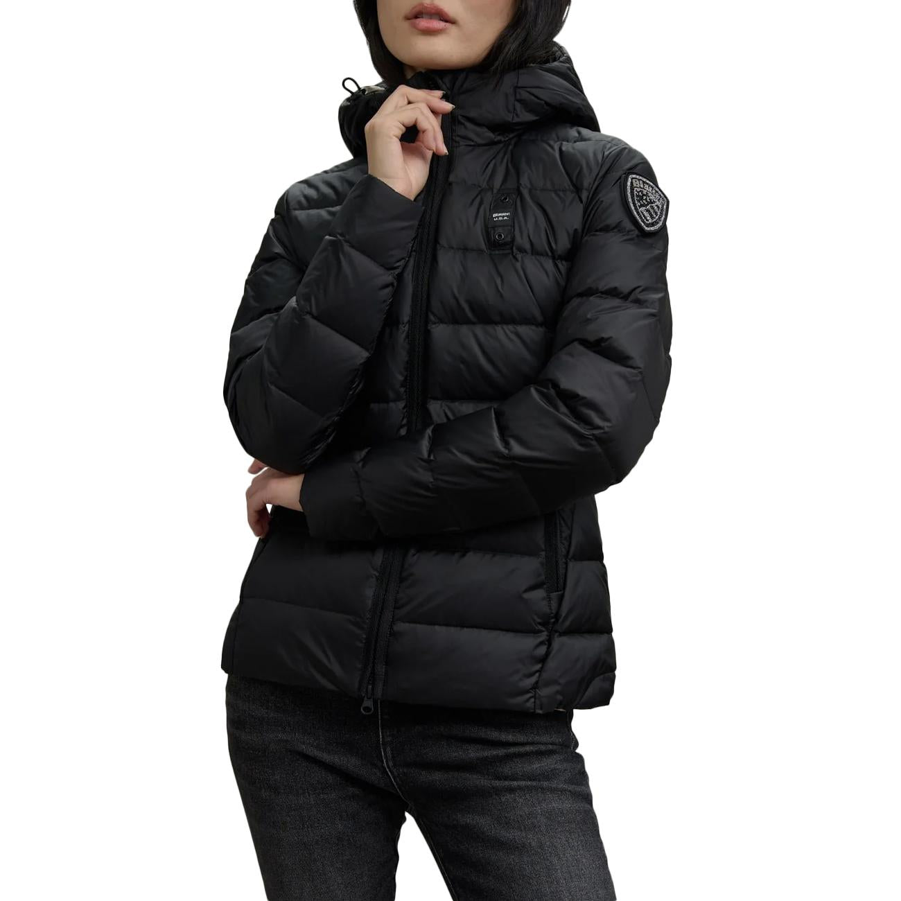 Piumino Sfiancato Charme 25WBLDC03100-006047 999EI NERO BLAUER 