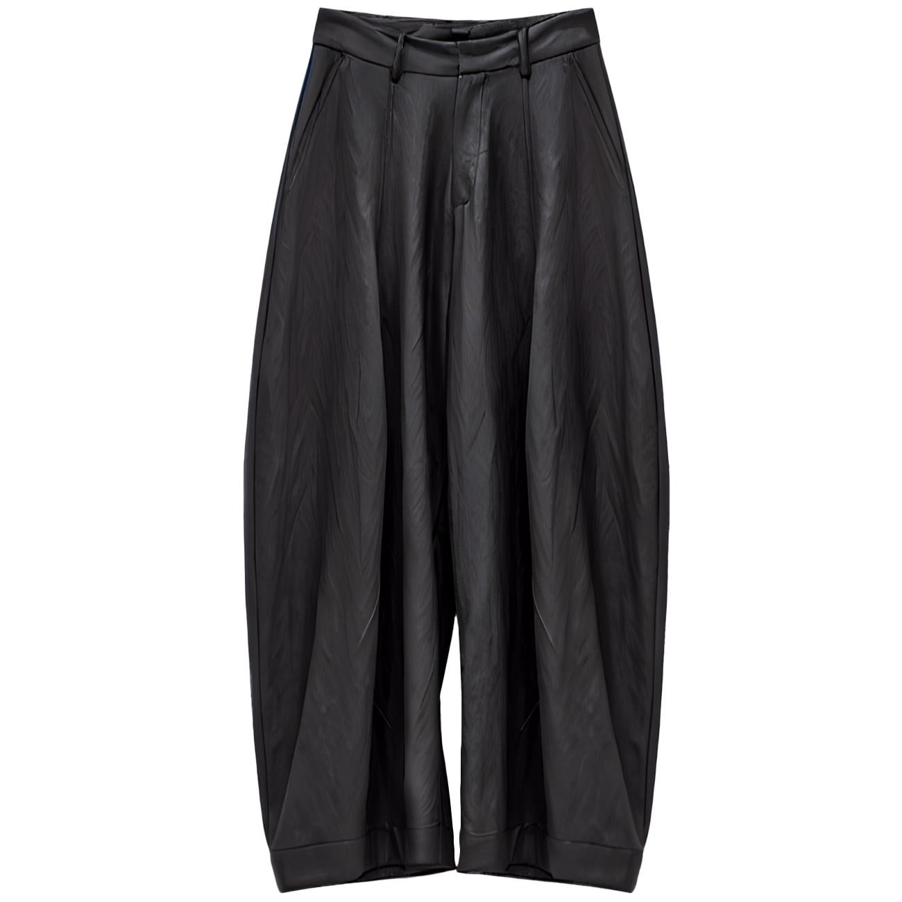 Pantalone Eco Pelle EFW250311. NERO ELEH 