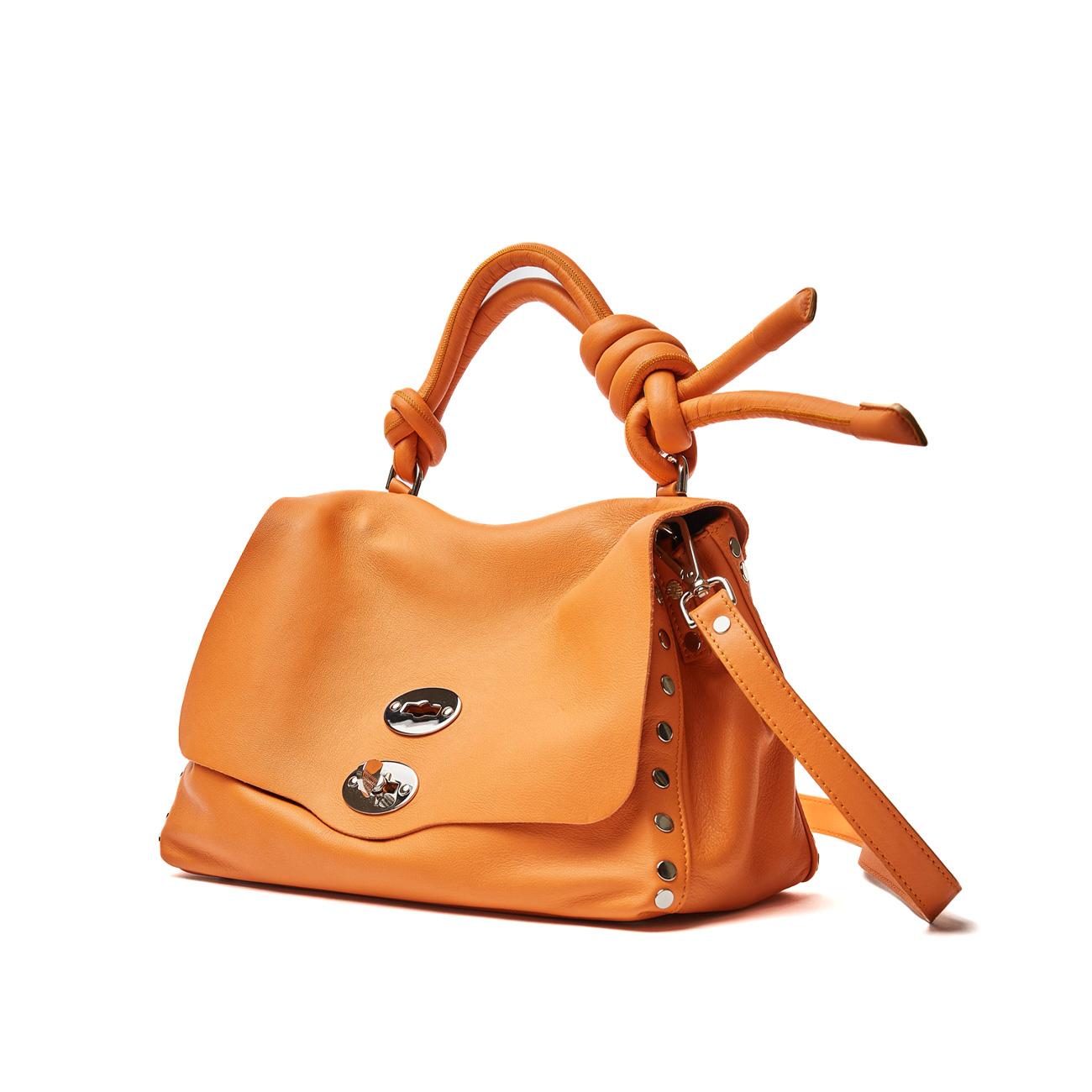 Borsa Postina S Piuma Knot Donna Orange Noto 068090 0660000 S Z0300 ORANGE NOTO ZANELLATO 