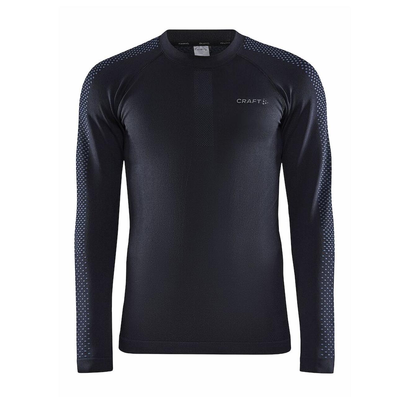 Maglia Adv Warm Intensity Uomo Black 1912518 999000 BLACK CRAFT 
