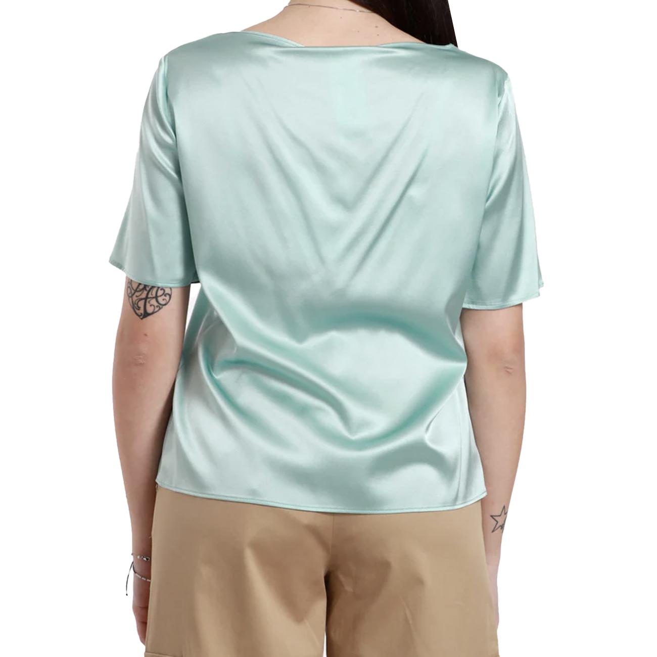 T-Shirt Foggia Donna Acqua FOGGIA 2411111062200 004 ACQUA PENNYBLACK 