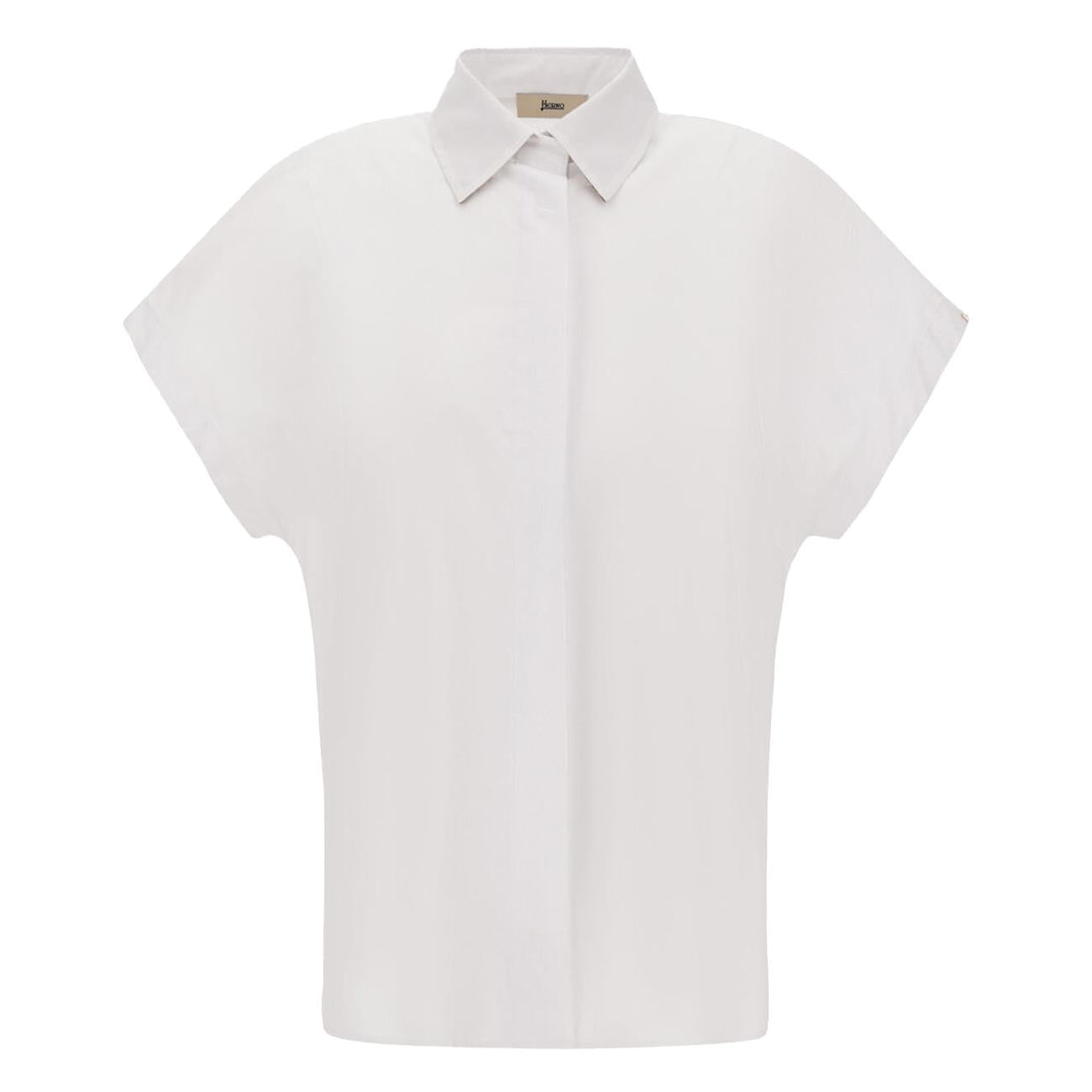 Camicia BL000017D-13176 1000 BIANCO HERNO 
