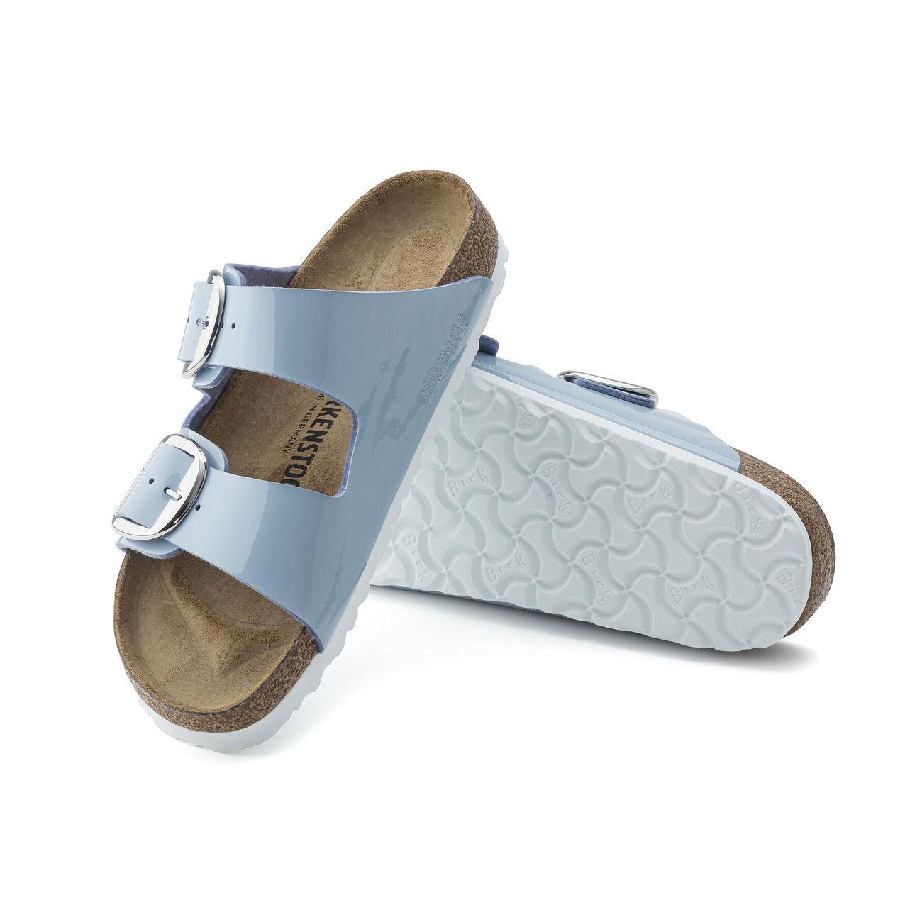 Sandali Arizona Grande Fibbia 1025798 PATENT DOVEBLUE BIRKENSTOCK 
