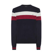 Maglia Righe Tonde Uomo Blu Navy K43159 07 BLU NAVY SUN68 