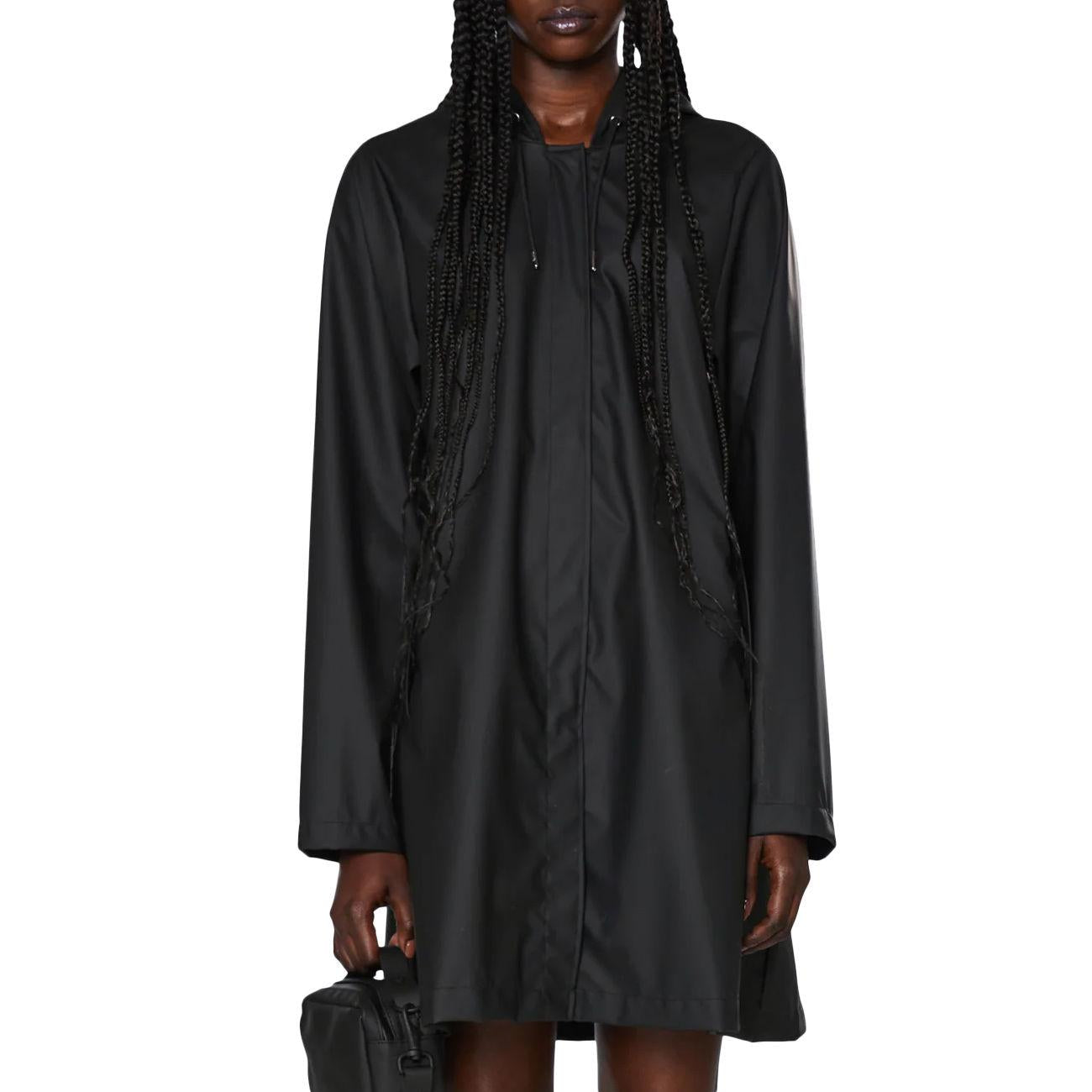 GIACCA D. A/LINE W W3 RAINS RA18050 BLACK RAINS 