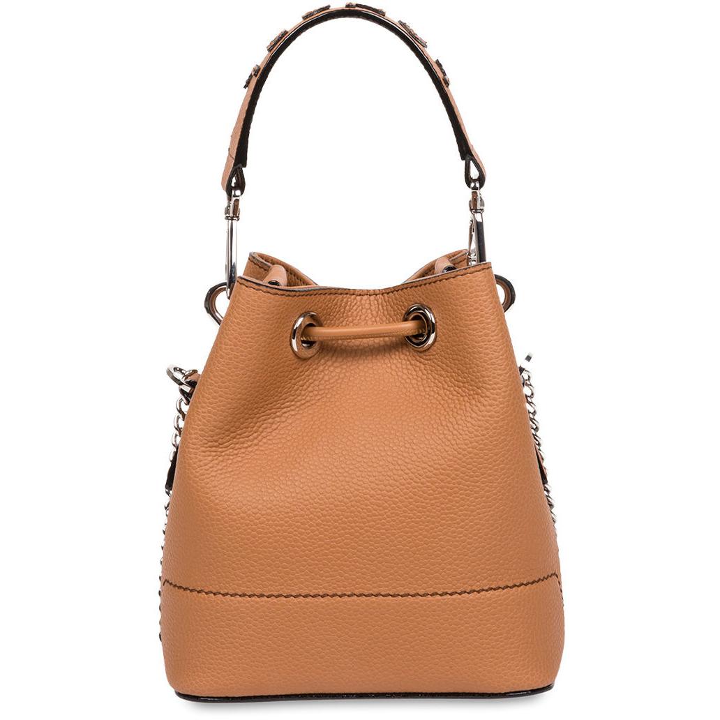 Borsa Ninon Mini Bucket Cammello A11466 20 CAMEL LANCEL 