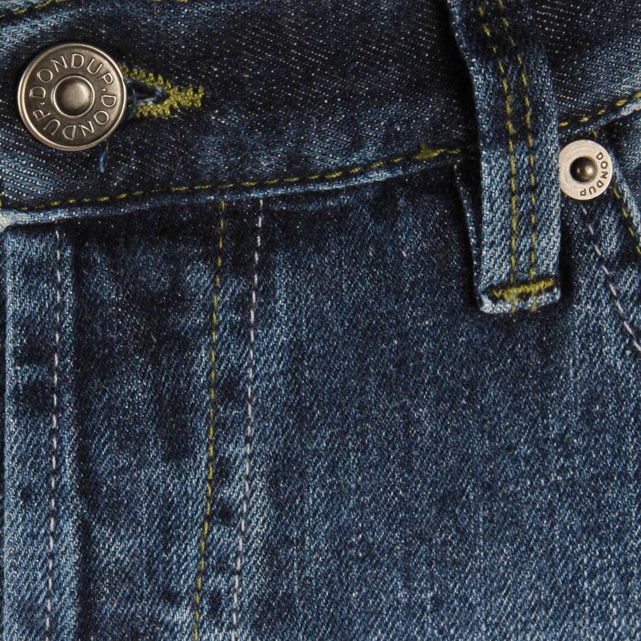 PANTALONE U. BRIGHTON FILO VERDE DONDUP UP434DF0261UFE3F 800 DENIM MEDIO DONDUP 