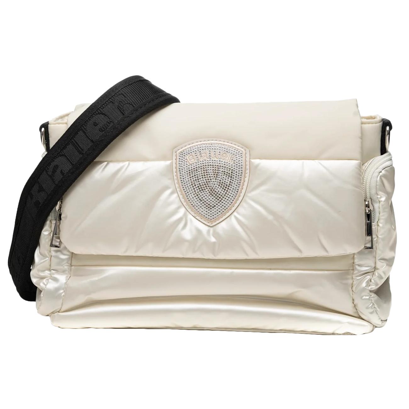 Polyester Crossbody Bag F5JENNA02/PAD WHITE BLAUER 