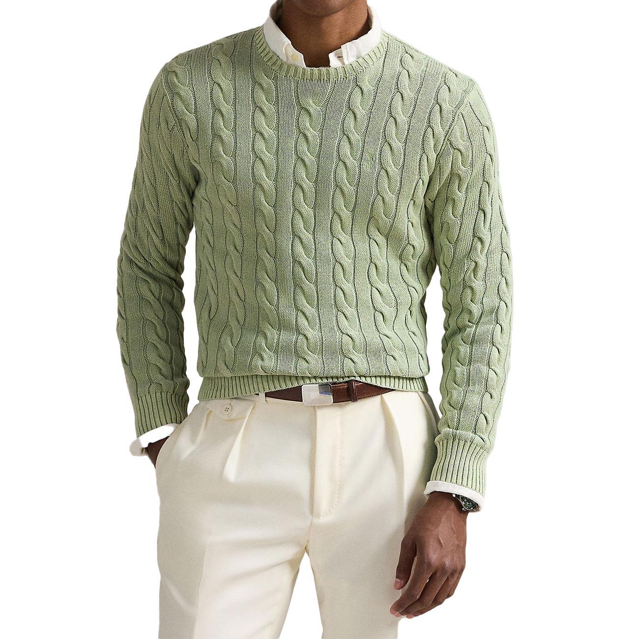 Pullover Maglia A Trecce 710965867 002 GREENSTON E GMD POLO RALPH LAUREN 