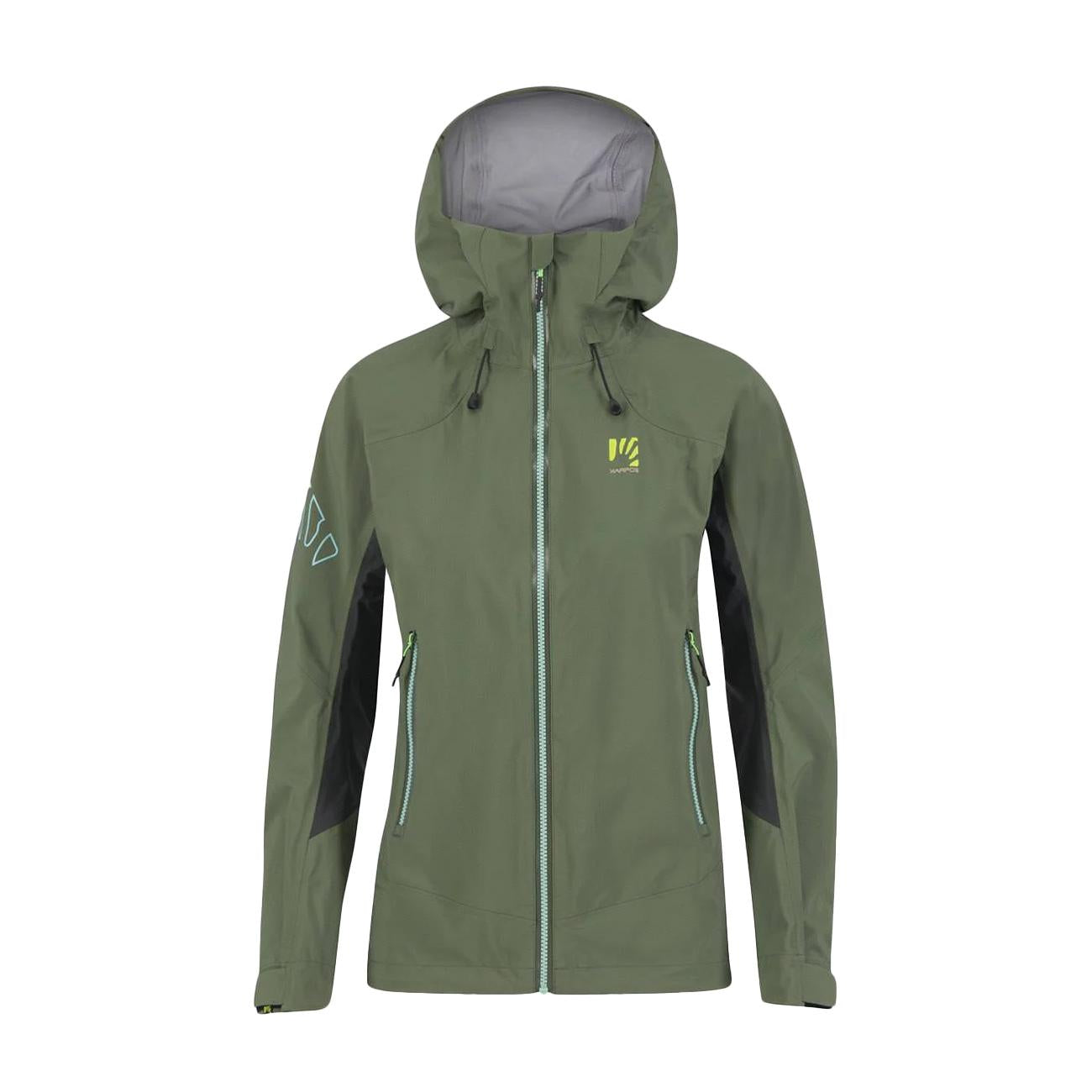 Giacca Storm Evo Donna Thyme Black Sand 2501036 024 THYME/BLAK SAND KARPOS 