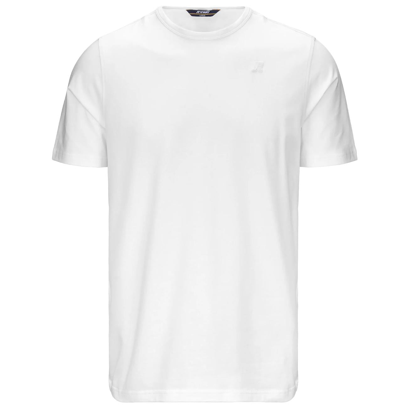 T-Shirt Adame Light Stretch Jersey K71349W 001 WHITE K-WAY 