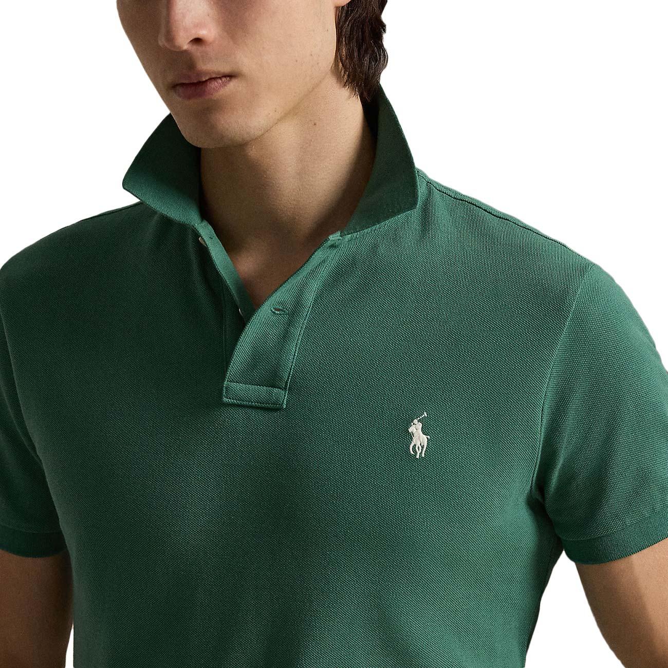 Polo 710680784 427  GREEN/CREAM POLO RALPH LAUREN 