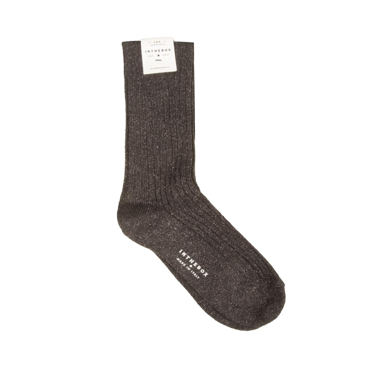 Calze Lunghe Basic Stardust Donna Grigio Scuro FW230084 2 GRIGIO SCURO SOX IN THE BOX 