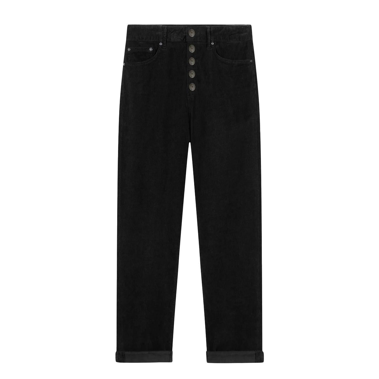 Pantaloni Koons In Velluto DP268B VS0030D BM5 999 NERO DONDUP 