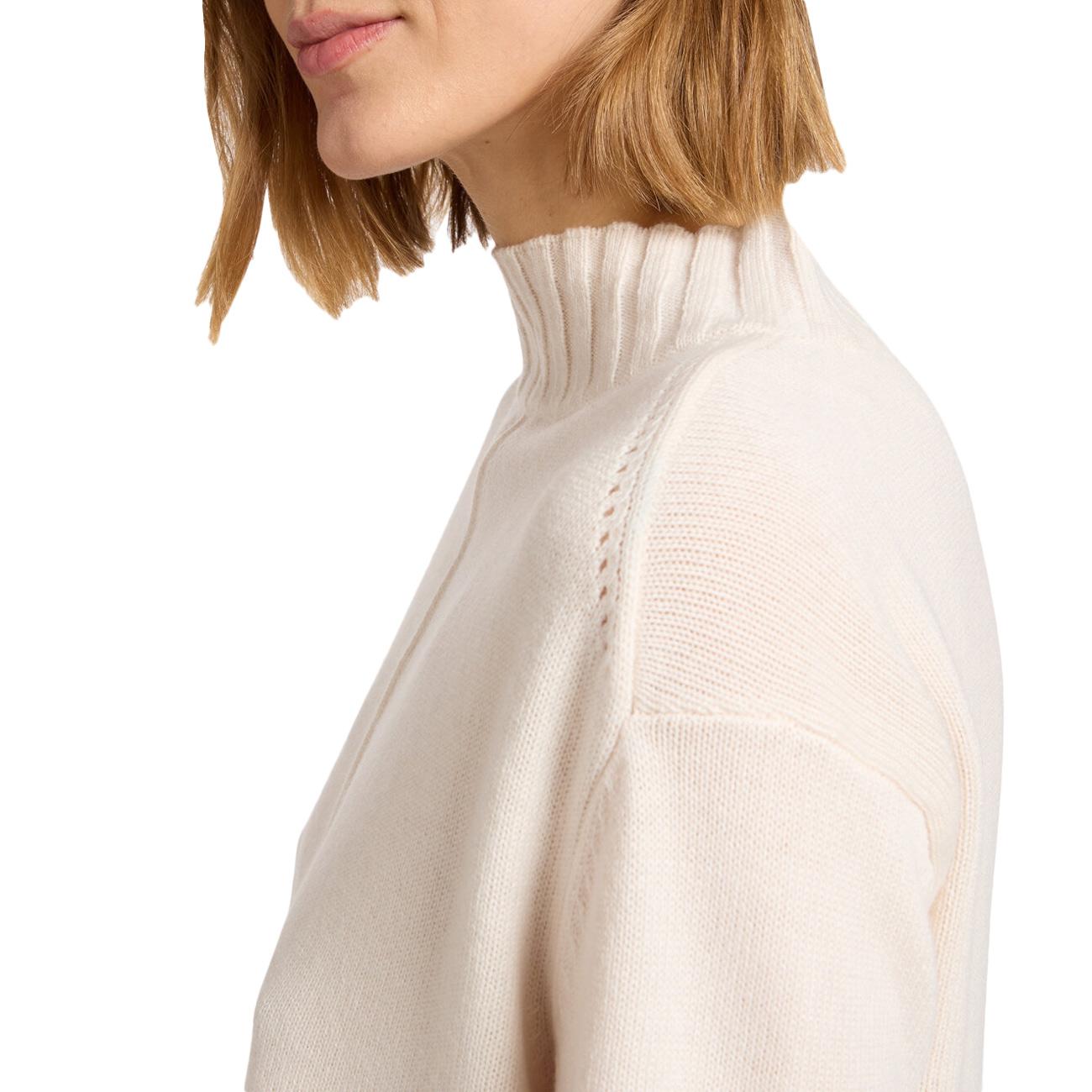 Maglia In Pura Lana M474Z000607 002 GESSO ELENA MIRO' 