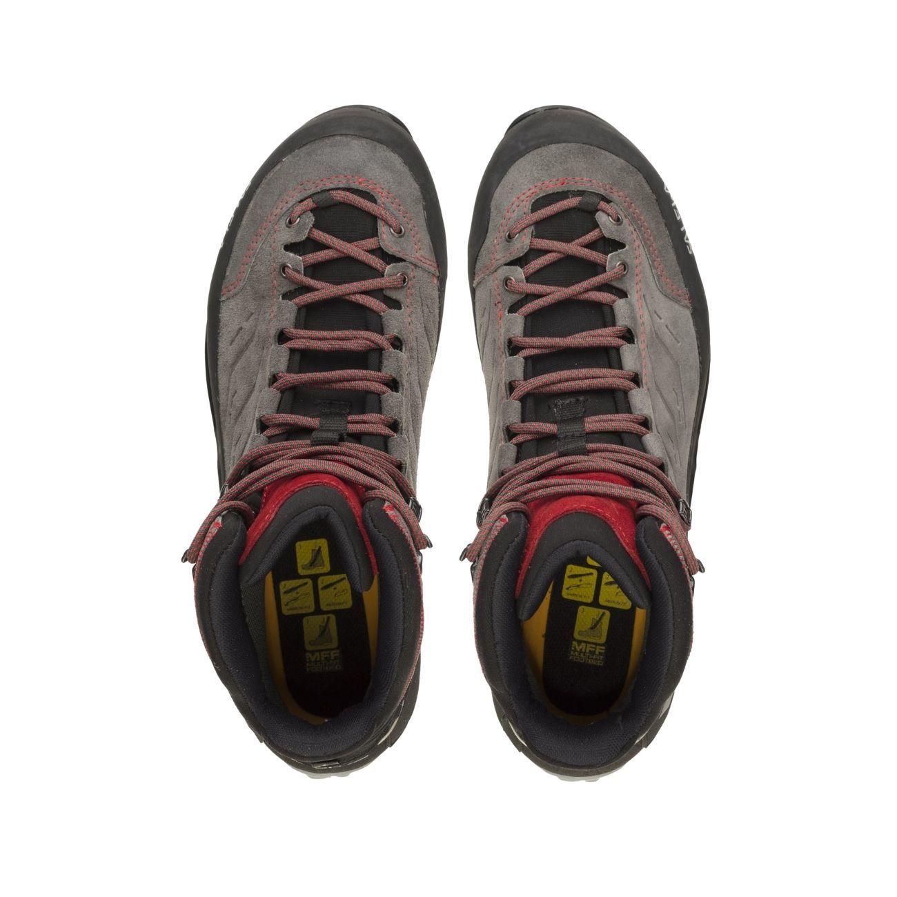 Scarponi Mountain Trainer Mid Goretex Uomo Charcoal Papavero 63458 4720/CHARCOAL/PAPAVERO SALEWA 