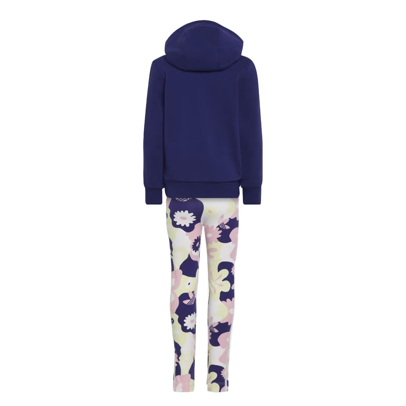 Tuta Flower Print Bimba Legacy Indigo HC4601 LEGACYINDIGO ADIDAS 