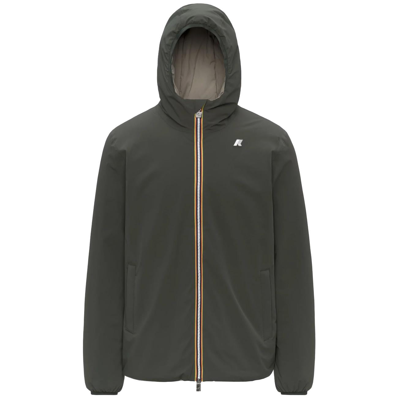 Jack ST Warm Reversible K6128VW B2P GREEN BLACKISH K-WAY 