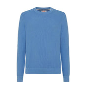 Maglia Round Vintage Uomo Sky Blue K33116 81/SKY BLUE SUN68 