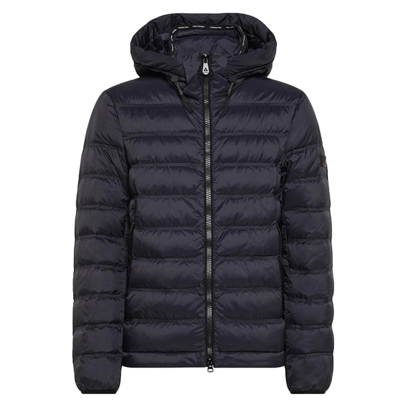 GIUBB. U. BOGGS KN PIUMA F.ZIP + CAPP. STACC. NYLON  PEUTEREY PEU325701181503 215BL BLU GRAFITE PEUTEREY 