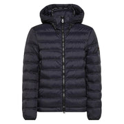 GIUBB. U. BOGGS KN PIUMA F.ZIP + CAPP. STACC. NYLON  PEUTEREY PEU325701181503 215BL BLU GRAFITE PEUTEREY 