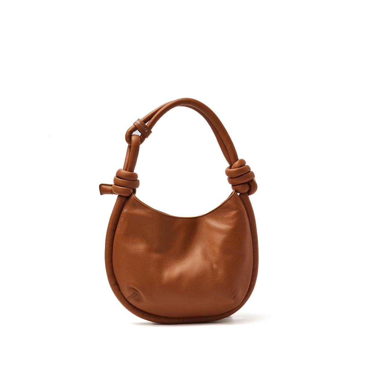 Borsa Demi' Piuma Knot Baby Donna Beige Genco 068550 0660000 BABY Z0205 BEIGE GENCO ZANELLATO 