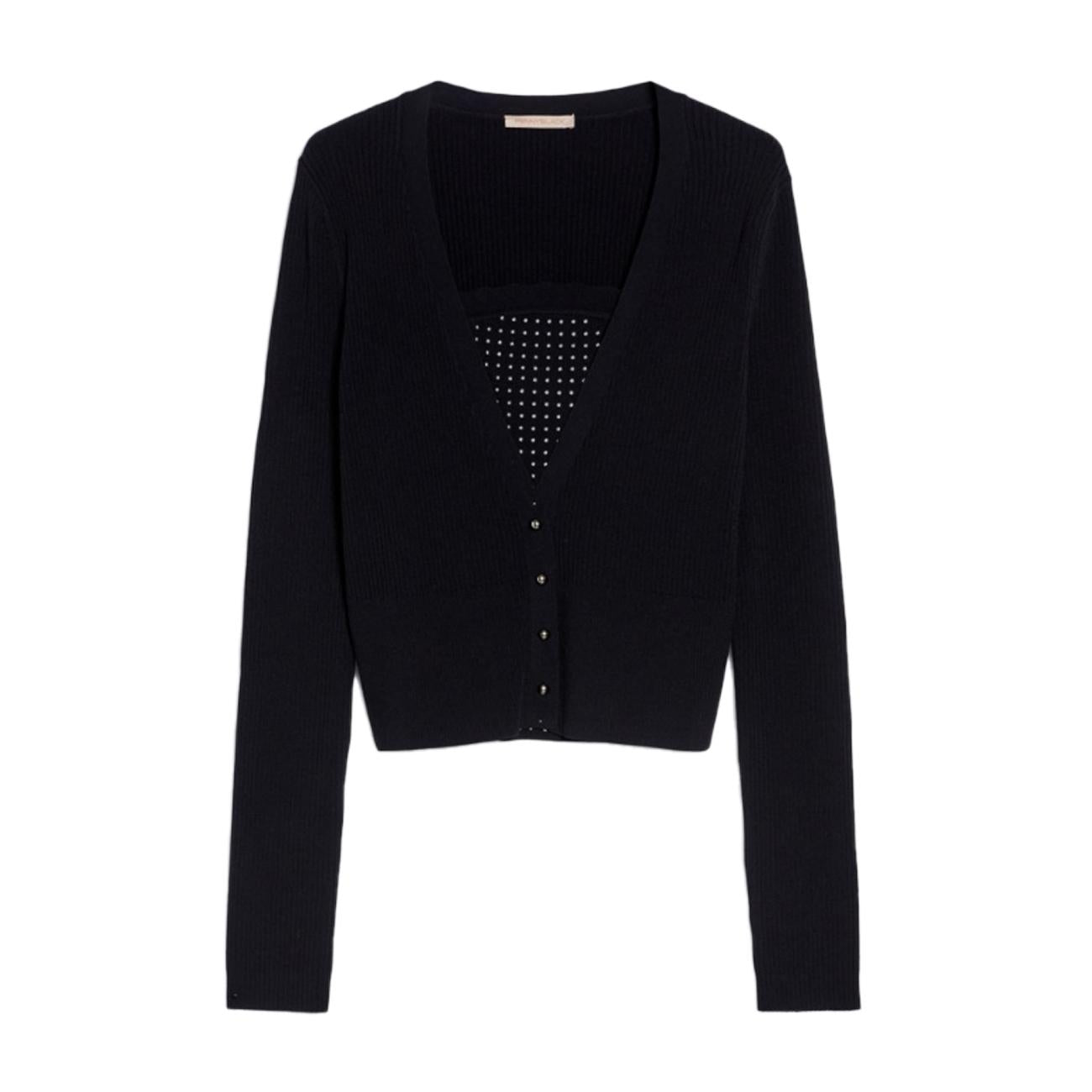 Cardigan Orione Donna Nero ORIONE 13840123P 2 NERO PENNYBLACK 