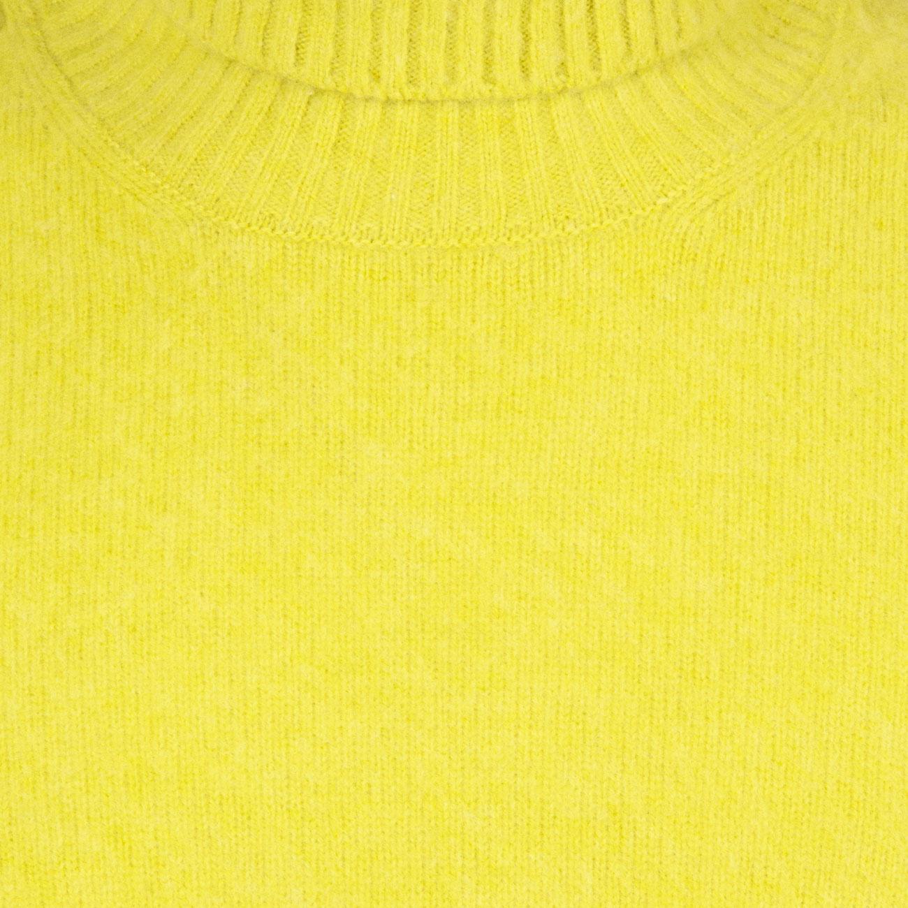 Dolcevita In Lana Uomo Giallo Lime 24196/18801 444 GIALLO LIME LA FILERIA 
