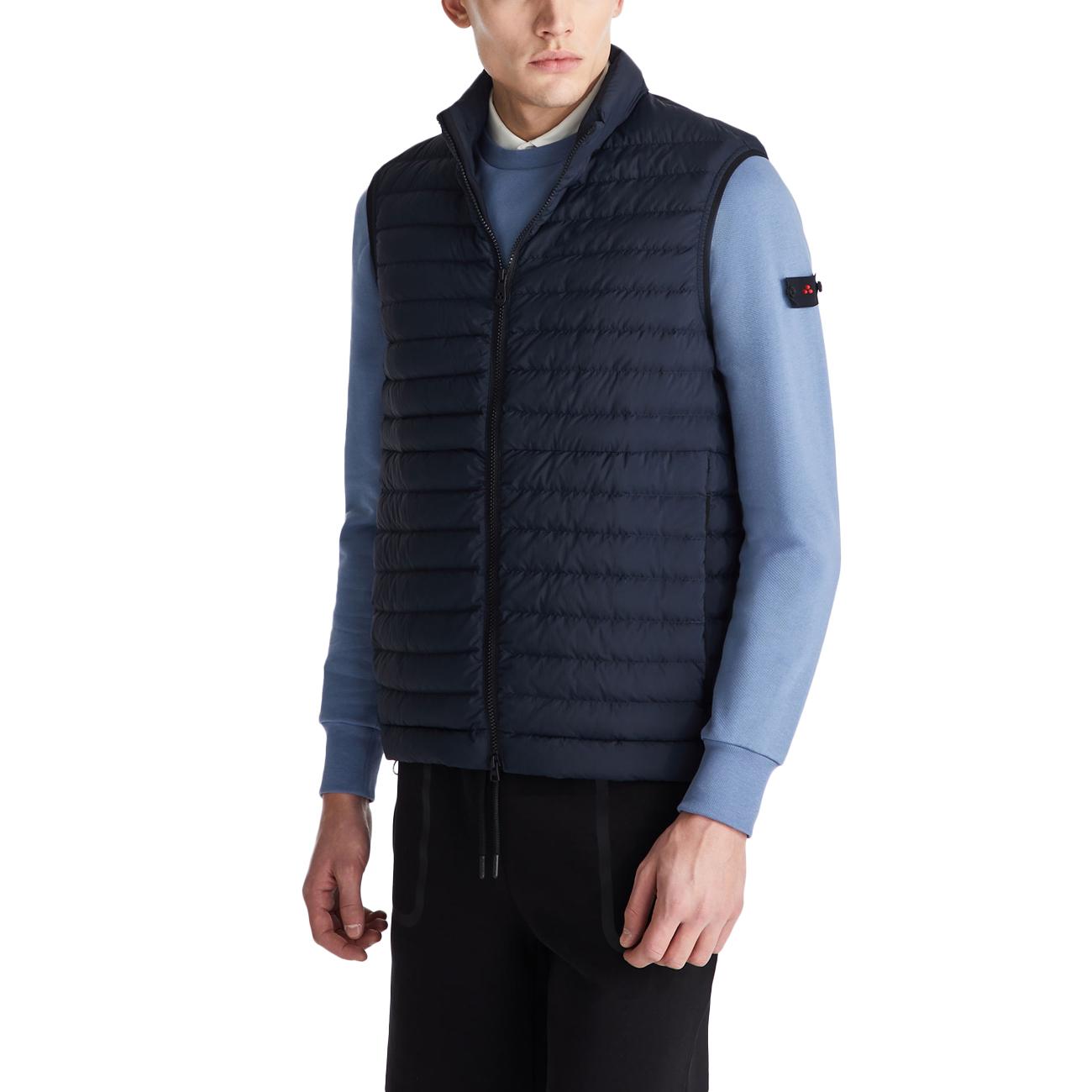 Gilet Moise 02 Superleggero E Semilucido PEU5419 01181971 215 BLU PEUTEREY 