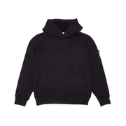 Felpa Con Cappuccio E Tasca Marsupio Kids Nero ST/61640/ V0029NERO STONE ISLAND 