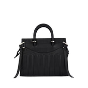 BORSA D. RODEO CUIR VACHETTE LISSE S CARRYALL LANCEL A12338 10 NOIR LANCEL 