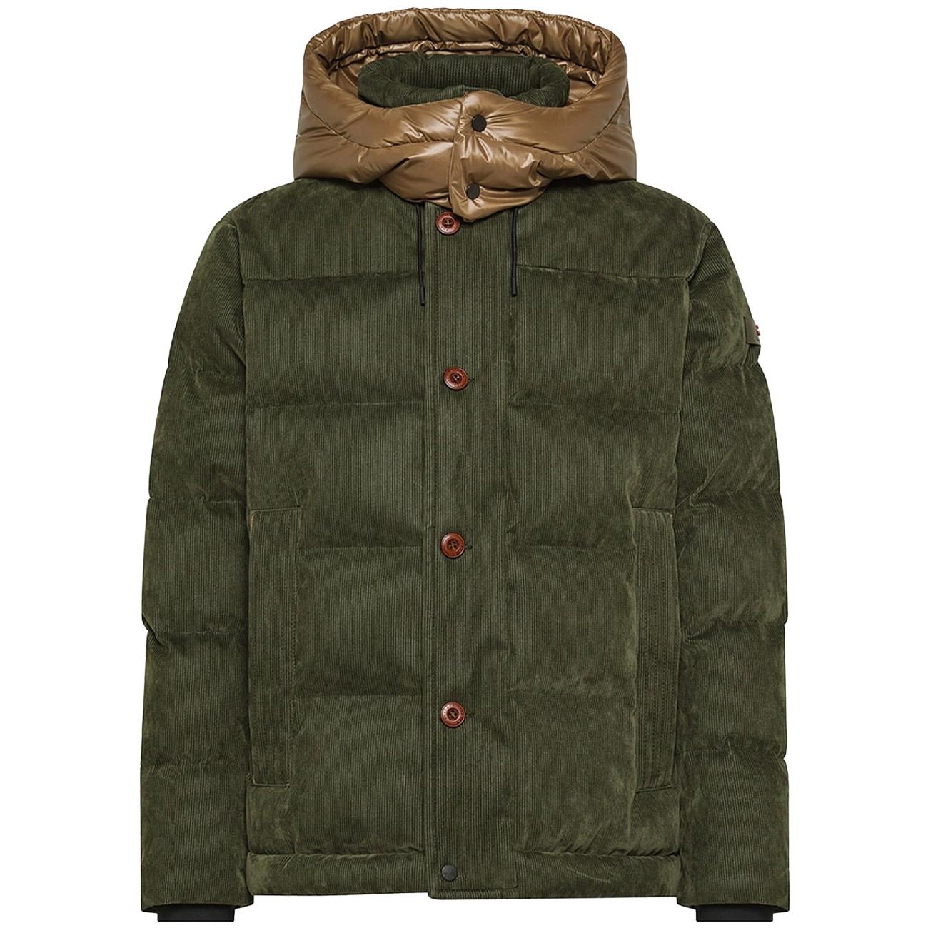 Giacca Simil Velluto Cinaed Bmat In Doppio Materiale PEU5588 01112015 689ID VERDE PEUTEREY 