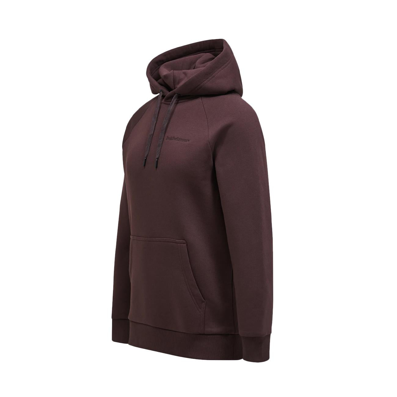 Felpa Original Small Logo Uomo Desert Plum G78170 220 DESERT PLUM PEAK PERFORMANCE 