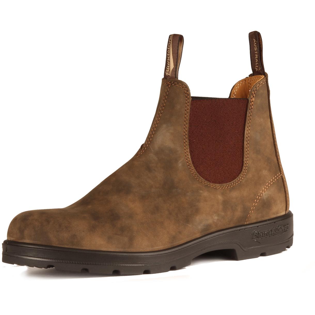 STIVALETTO U. CHELSEA IN PELLE BLUNDSTONE 222M585 585 RUSTIC BROWN BLUNDSTONE FOOTWEAR 