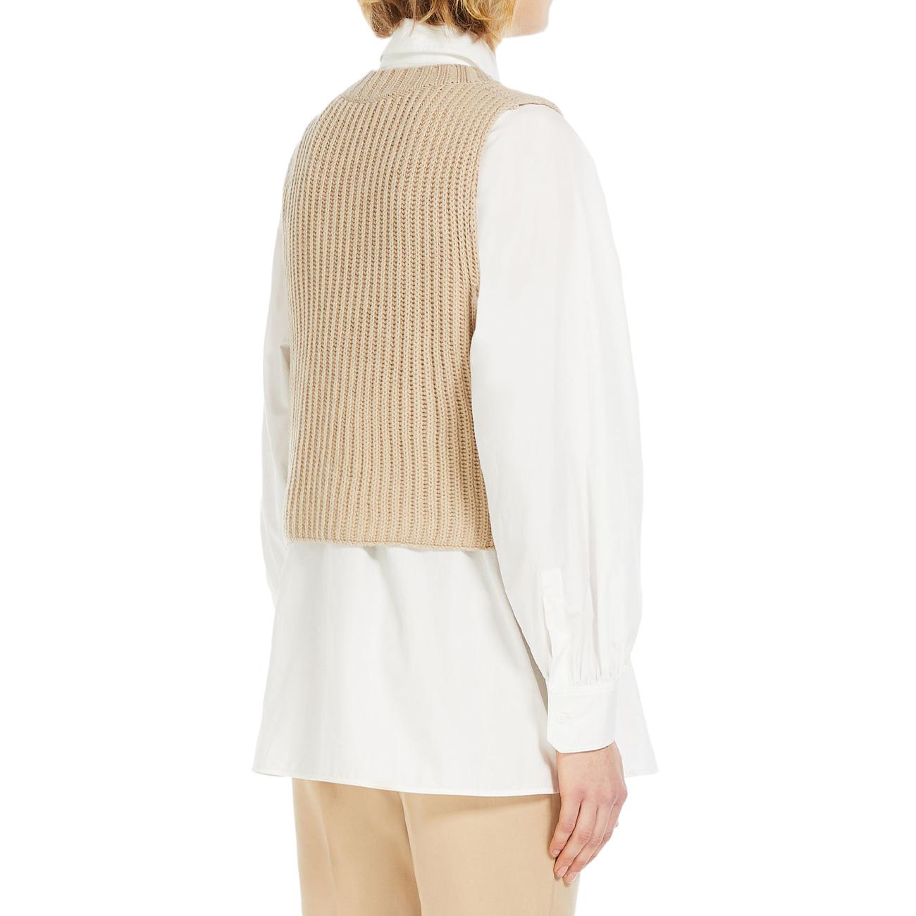Top Palchi Donna Sand PALCHI 2415351011600 003 SAND MAX MARA WEEKEND 