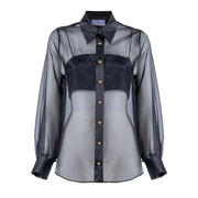 Camicia Floss Donna Nero FLOSS 0700 NERO NENETTE 