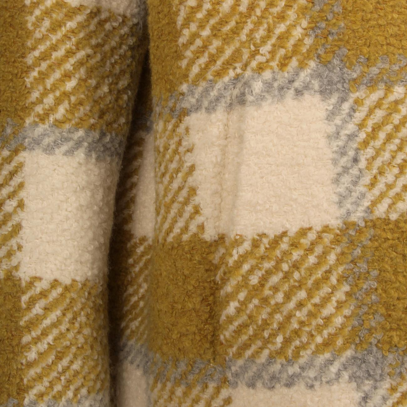 Giaccone A Quadri Donna Acido Bianco GC000369D33352R 3510 ACIDO/BIANCO HERNO 