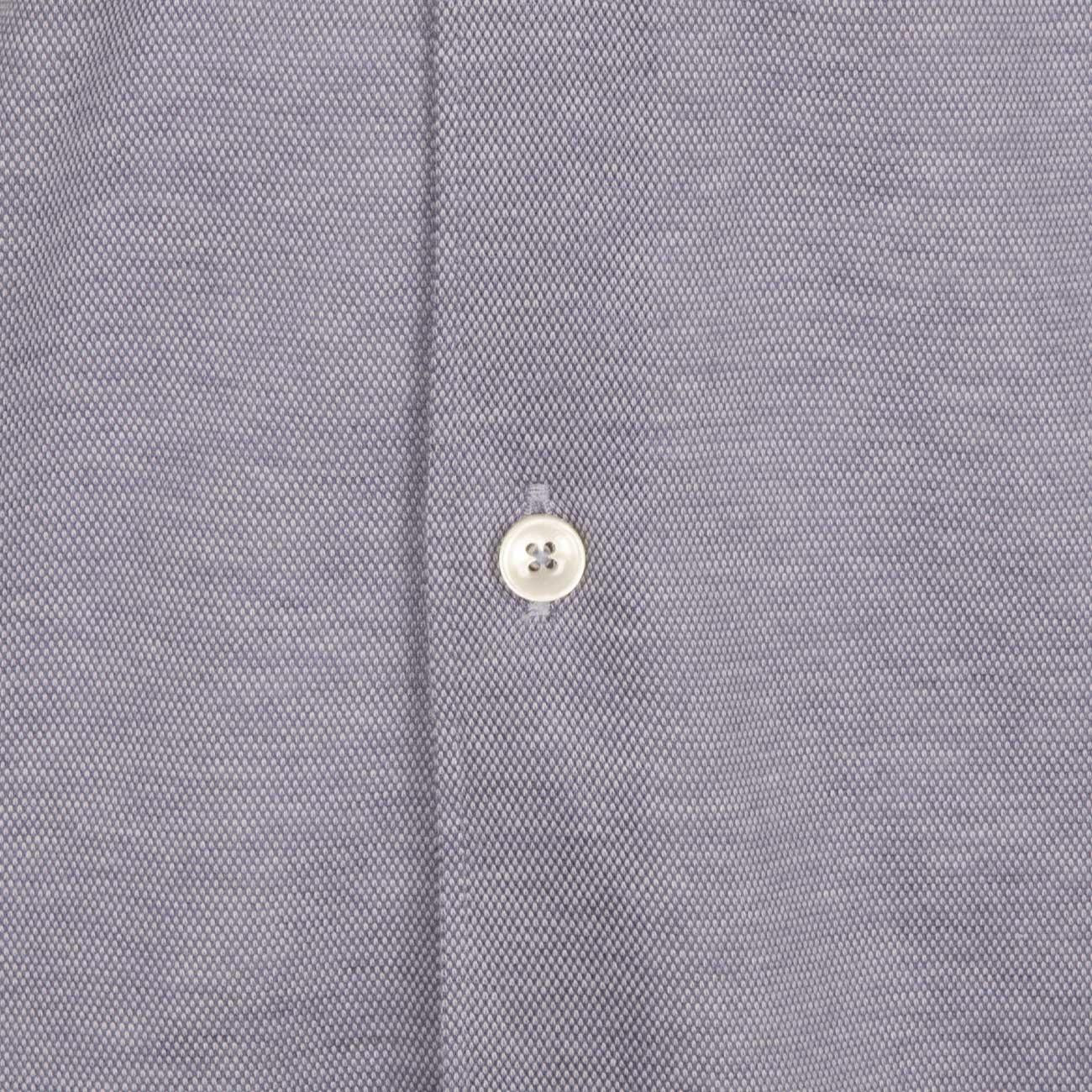 Camicia In Misto Cotone Uomo Blu 51474 004 BLU XACUS 