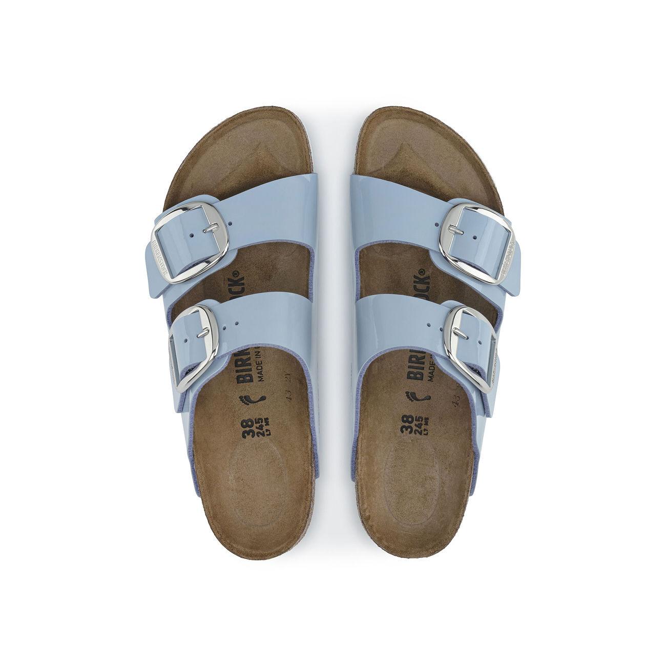 Sandali Arizona Grande Fibbia 1025798 PATENT DOVEBLUE BIRKENSTOCK 
