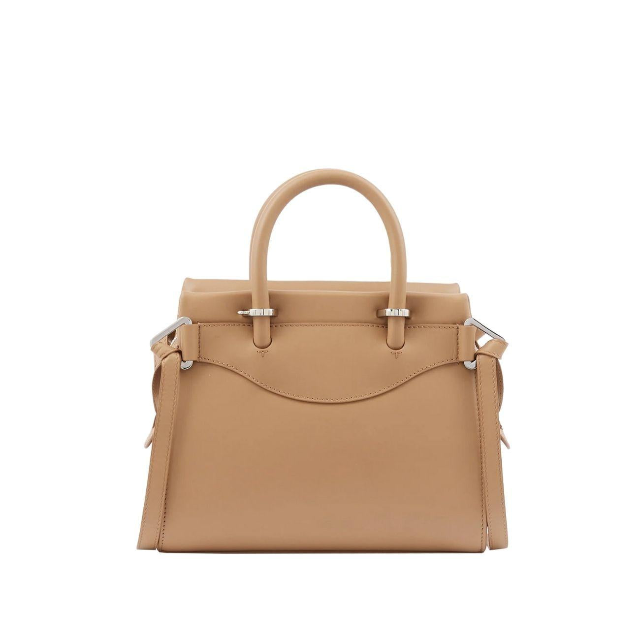 BORSA D. RODEO CUIR VACHETTE LISSE S CARRYALL LANCEL A12338LHTU HR GRANIT LANCEL 