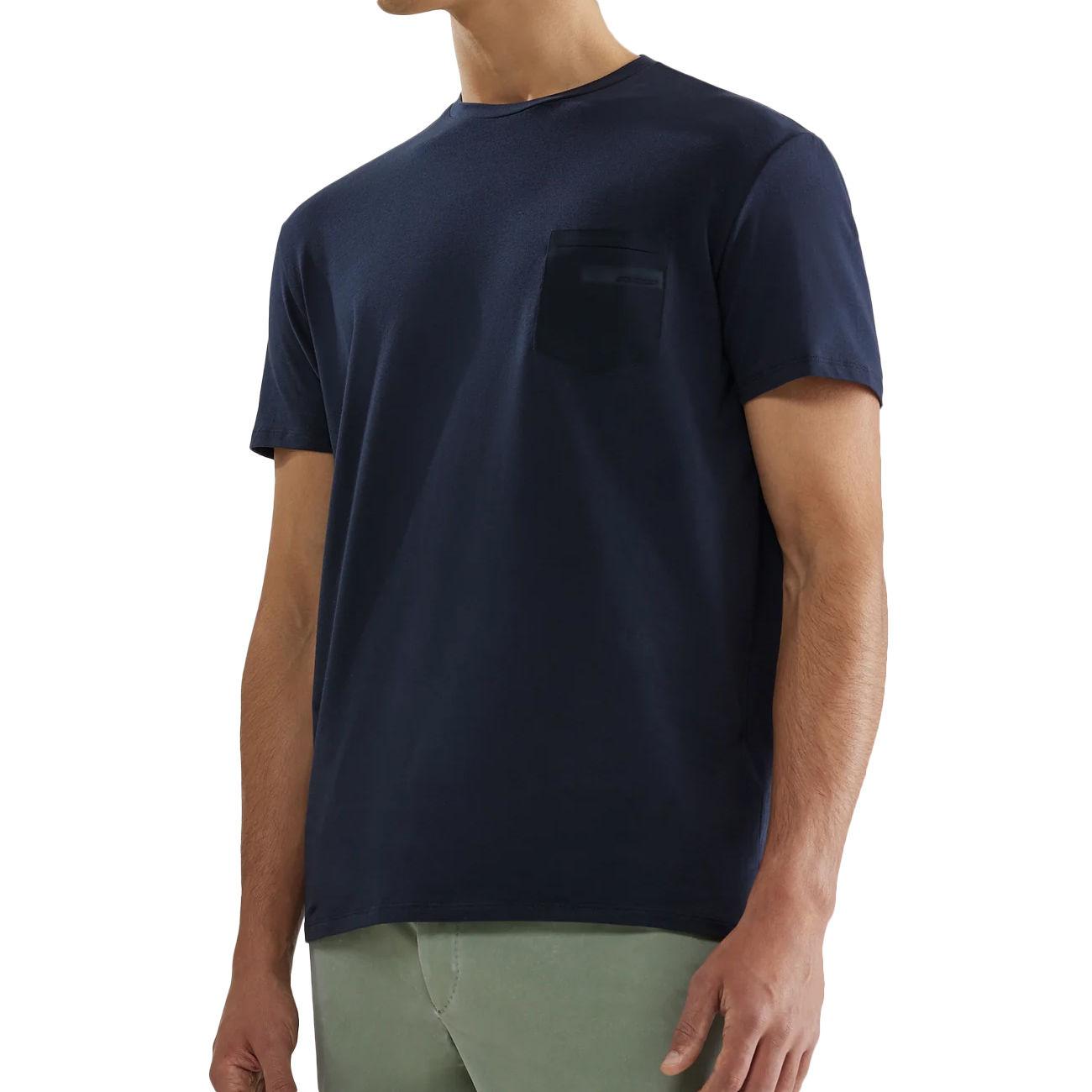 T-Shirt Revo Uomo Blu SES136 60 BLUEBLACK RRD 