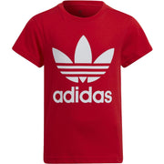T-Shirt Bimbo Logo Bimbo Rosso HC1970 VIVRED/WHITE ADIDAS 