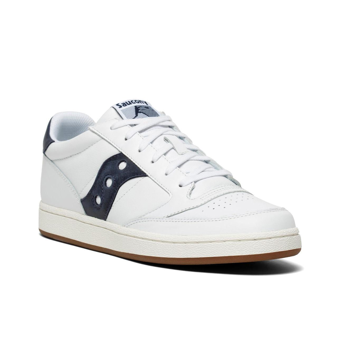 Scarpe Jazz Court Uomo Bianco Navy SAU/70555 24 WHITE/NAVY SAUCONY ORIGINALS 