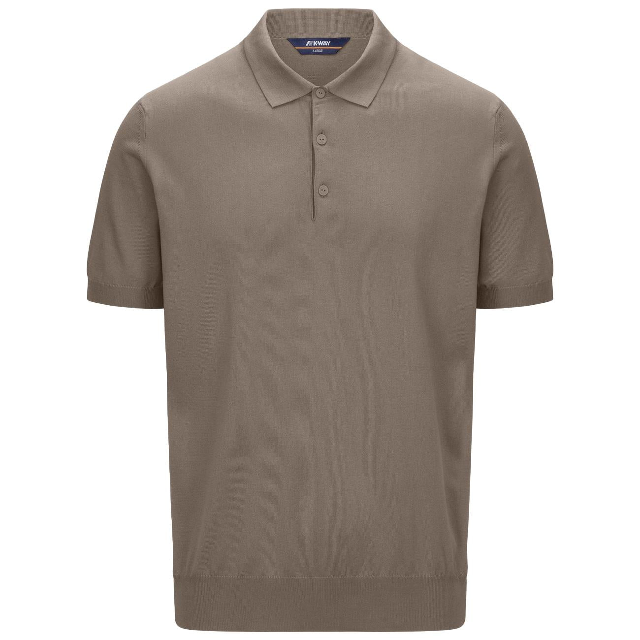 Polo Pleyne K4126RW WG9 BEIGE TAUPE K-WAY 